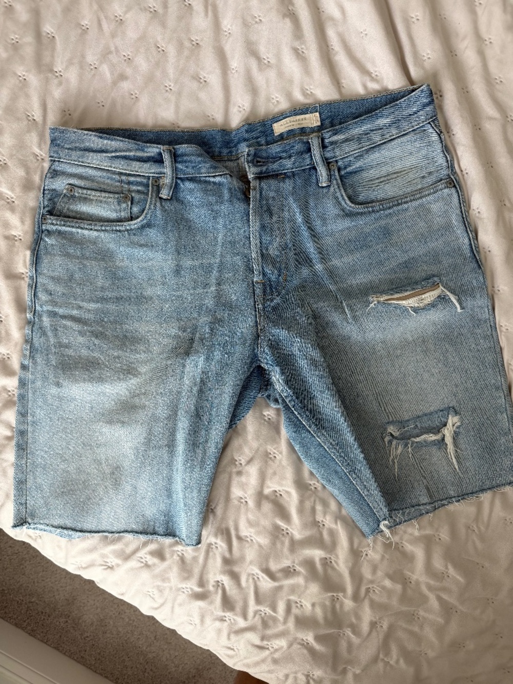 All Saints Jean Shorts
